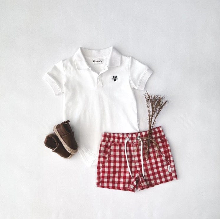 Load image into Gallery viewer, Love Henry Baby Boys Polo Romper
