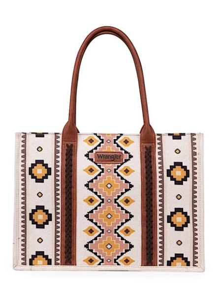 Load image into Gallery viewer, Wrangler Southwestern Tote Bag
