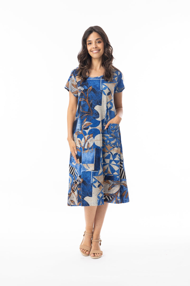 Load image into Gallery viewer, Orientique Womens Wyndham Dress Shift Flair
