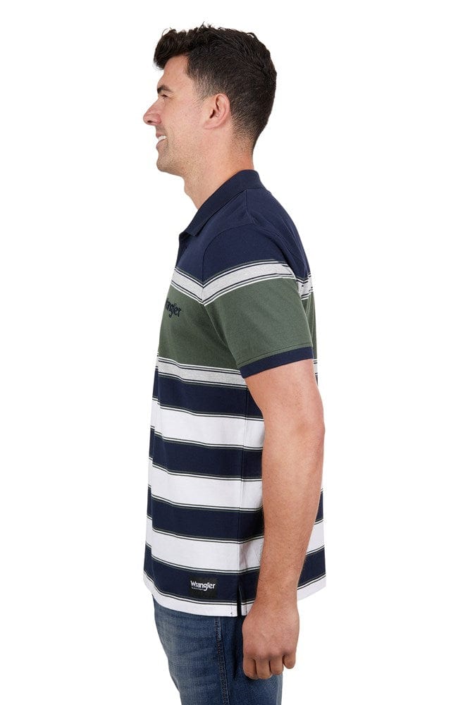 Load image into Gallery viewer, Wrangler Mens Alex Short Sleeve Polo
