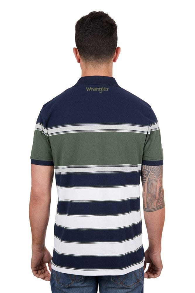 Load image into Gallery viewer, Wrangler Mens Alex Short Sleeve Polo
