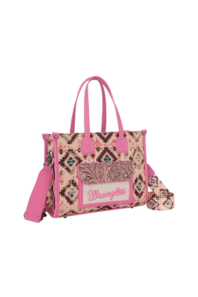 Load image into Gallery viewer, Wrangler Aztec Crossbody Tote
