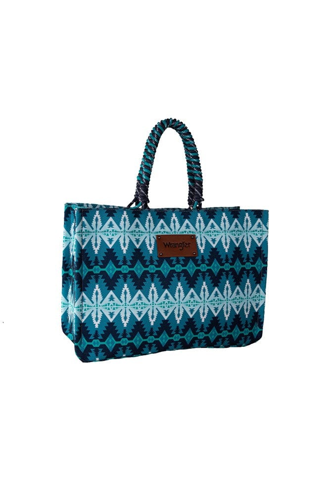 Load image into Gallery viewer, Wrangler Southwestern Oversized Tote
