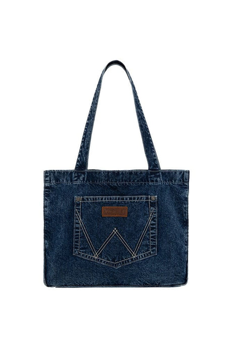 Wrangler Denim Pocket Tote Bag