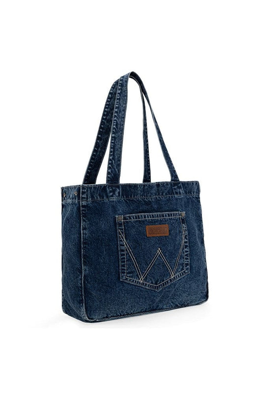 Wrangler Denim Pocket Tote Bag