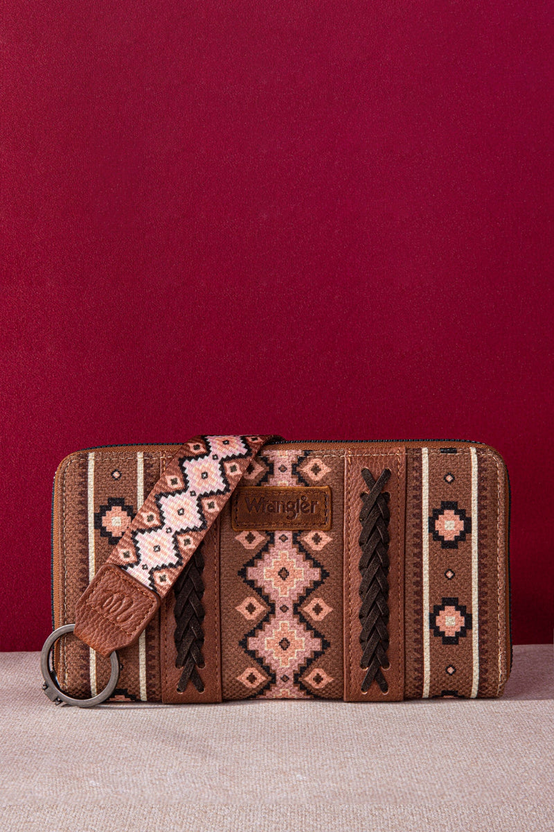 Load image into Gallery viewer, Wrangler Southwestern Large Wallet
