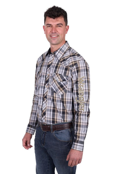 Wrangler Mens Joel Long Sleeve Shirt