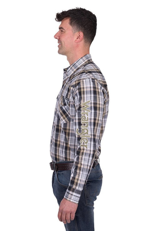 Wrangler Mens Joel Long Sleeve Shirt