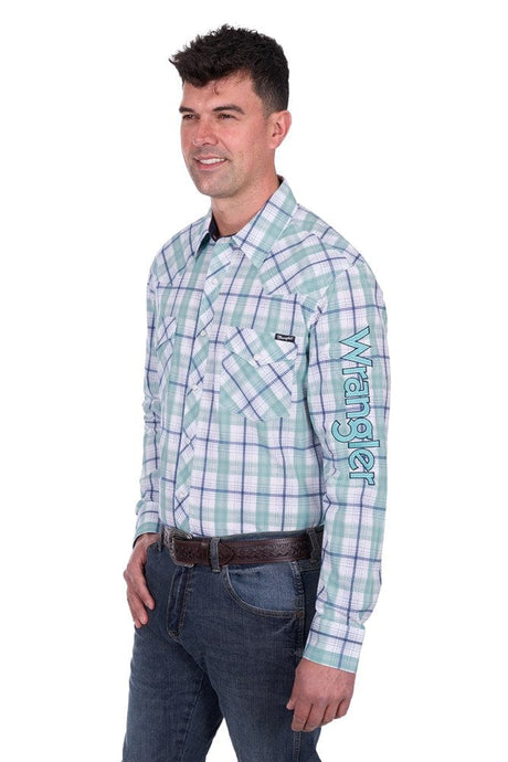 Wrangler Mens Jacob Long Sleeve Shirt