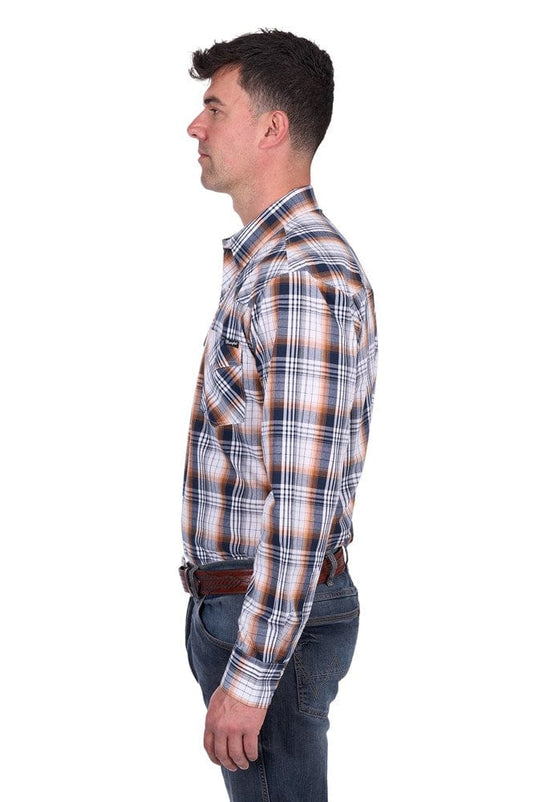 Wrangler Mens Toby Long Sleeve Shirt