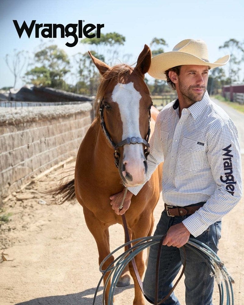 Load image into Gallery viewer, Wrangler Mens Brent Long Sleeve Shirt
