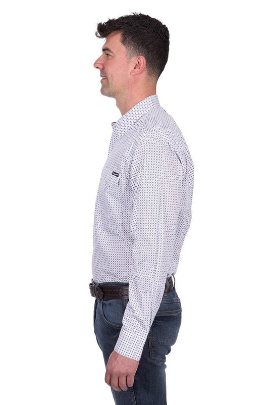Wrangler Mens Brent Long Sleeve Shirt