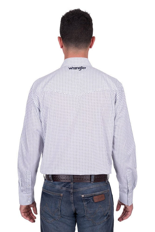 Wrangler Mens Brent Long Sleeve Shirt