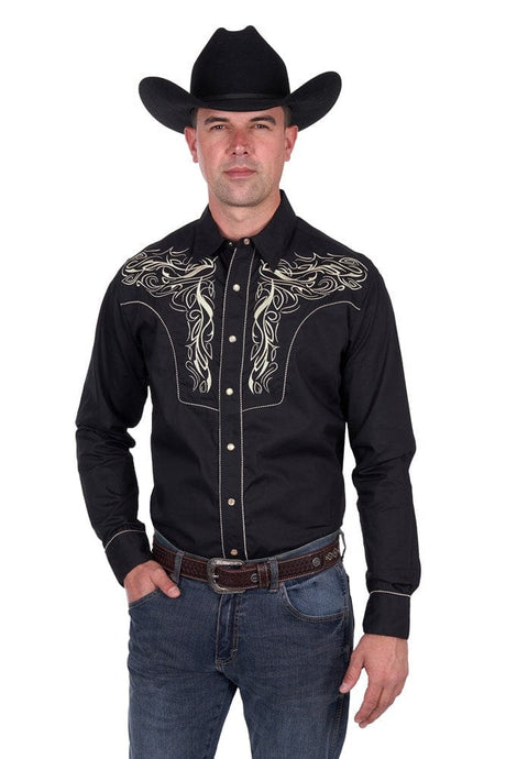 Wrangler Mens Carlos Long Sleeve Shirt