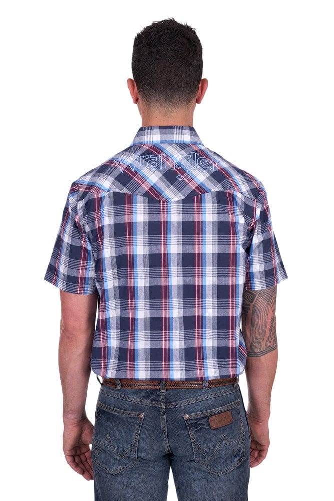 Load image into Gallery viewer, Wrangler Mens Phillip Short Sleeve Shirt
