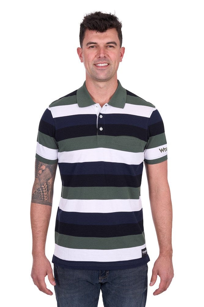 Load image into Gallery viewer, Wrangler Mens Alan Short Sleeve Polo
