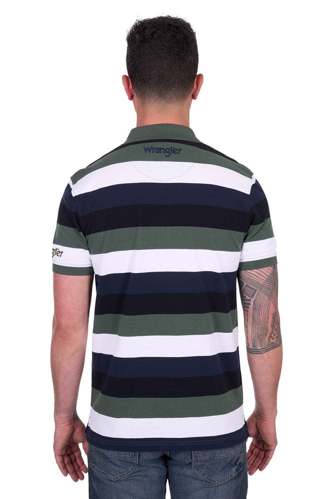 Load image into Gallery viewer, Wrangler Mens Alan Short Sleeve Polo
