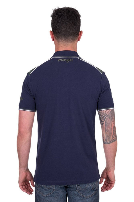 Wrangler Mens Jarrod Short Sleeve Polo