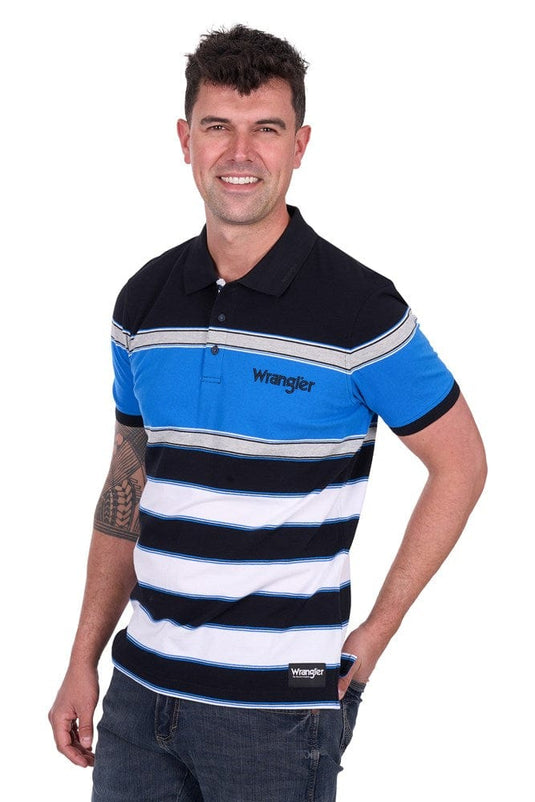 Wrangler Mens Lawrie Short Sleeve Polo