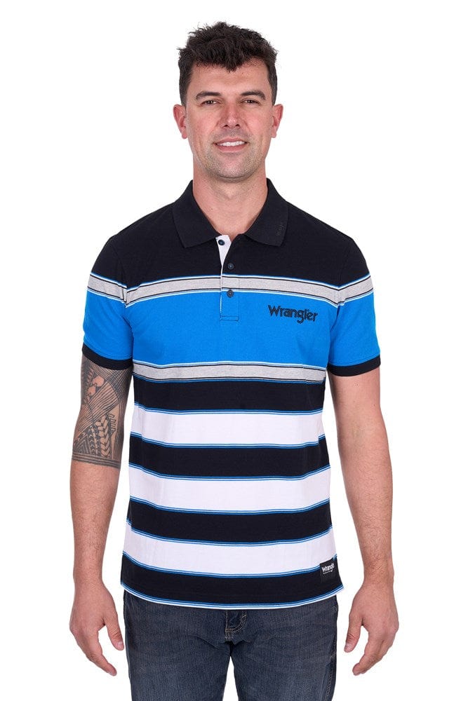Load image into Gallery viewer, Wrangler Mens Lawrie Short Sleeve Polo
