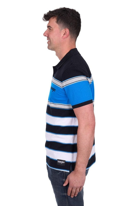 Wrangler Mens Lawrie Short Sleeve Polo