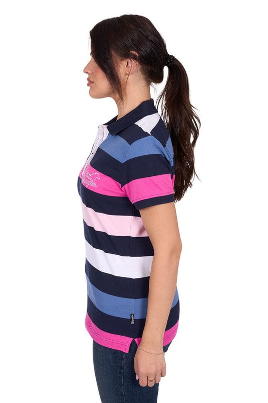 Wrangler Womens Whitney Short Sleeve Polo