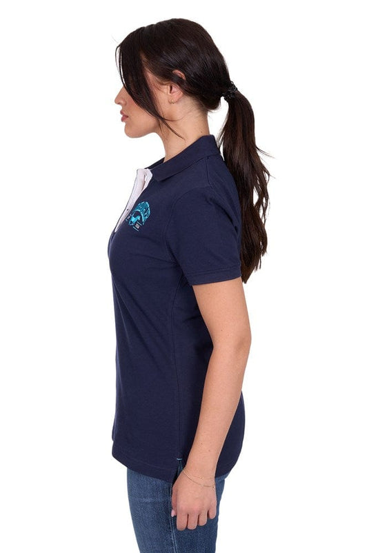 Wrangler Womens Eliza Short Sleeve Polo