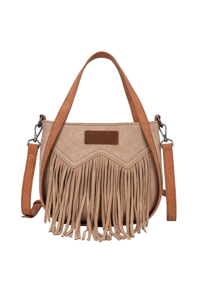 Load image into Gallery viewer, Wrangler Two Tone Fringe Bag
