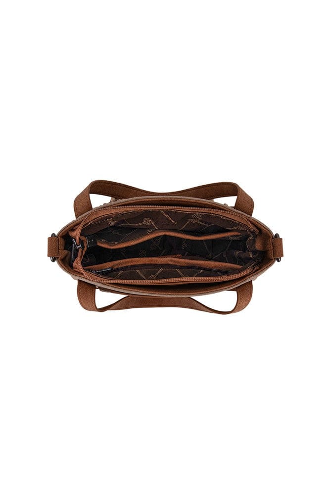 Load image into Gallery viewer, Wrangler Two Tone Fringe Bag
