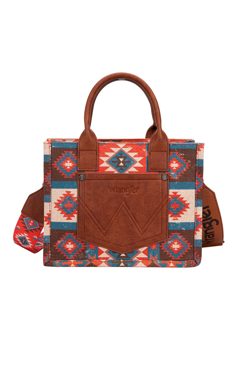 Load image into Gallery viewer, Wrangler Macy Aztec Crossbody Bag
