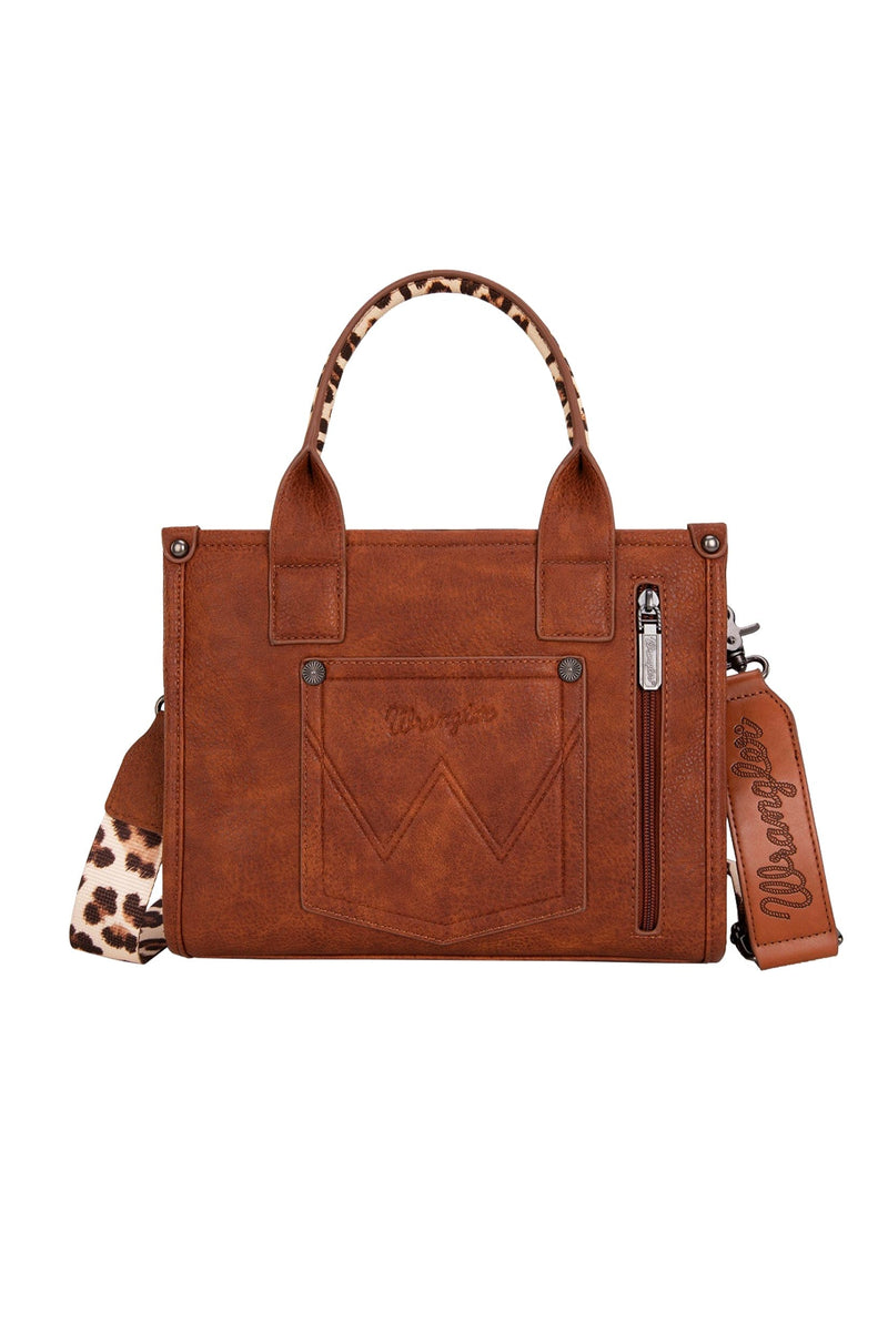 Load image into Gallery viewer, Wrangler Leopard Print Crossbody Bag
