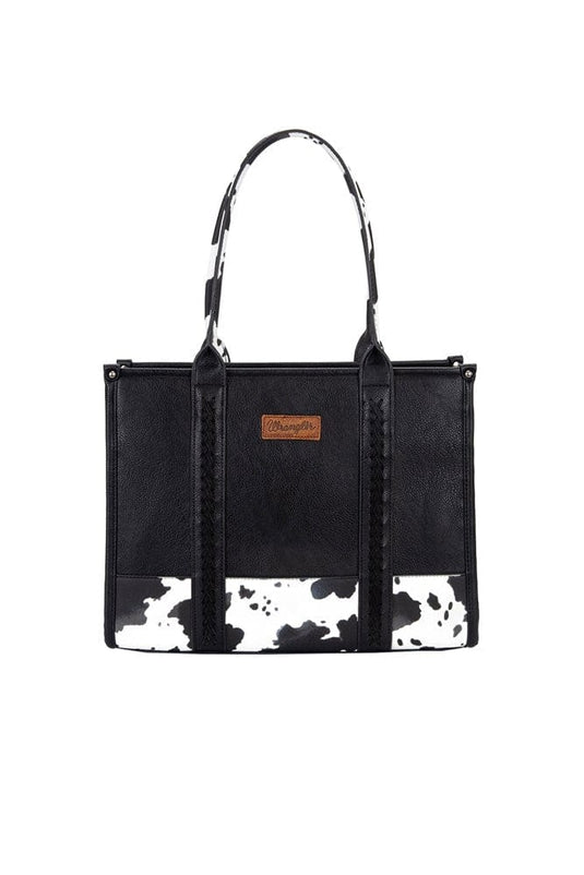 Wrangler Cow Print Tote Bag