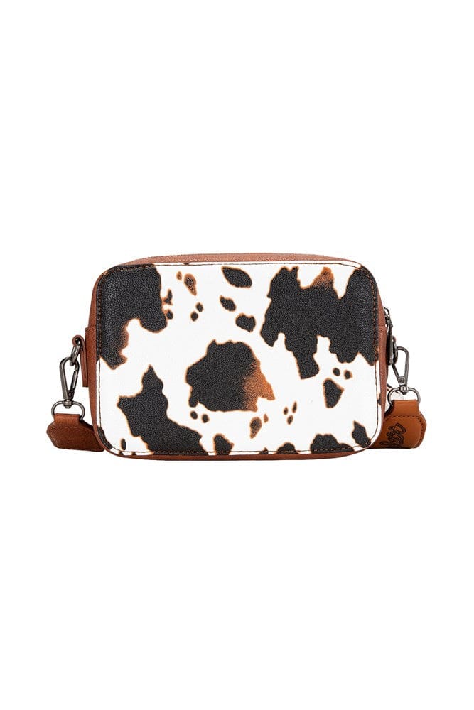 Load image into Gallery viewer, Wrangler Cowprint Small Crossbody Bag
