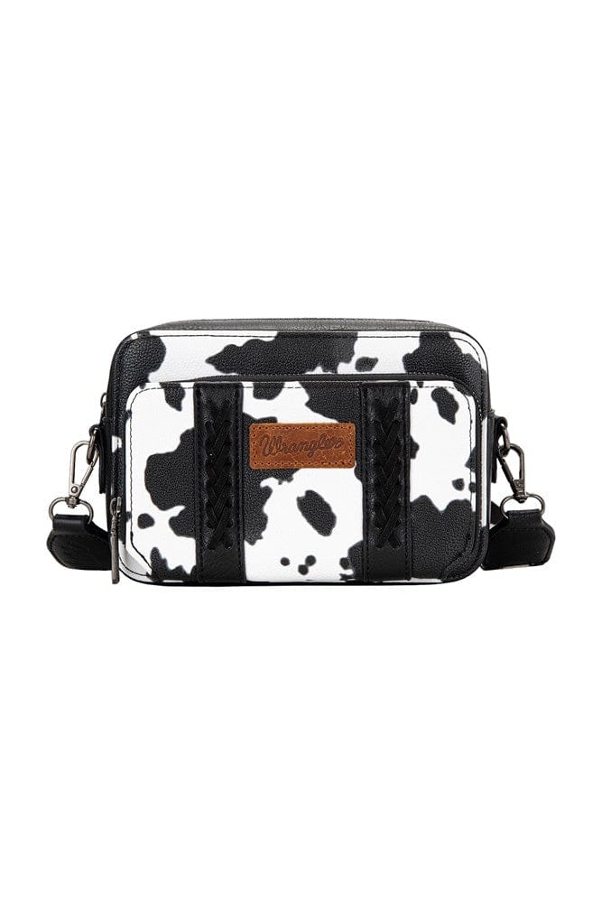 Load image into Gallery viewer, Wrangler Cowprint Small Crossbody Bag
