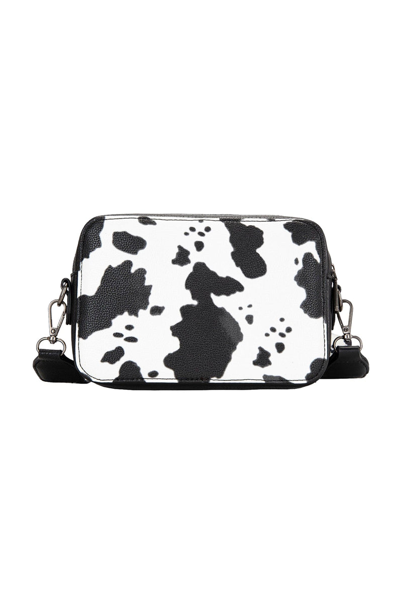 Load image into Gallery viewer, Wrangler Cowprint Small Crossbody Bag

