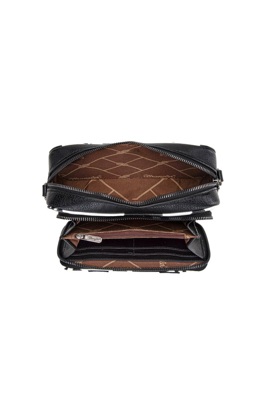 Wrangler Cowprint Small Crossbody Bag