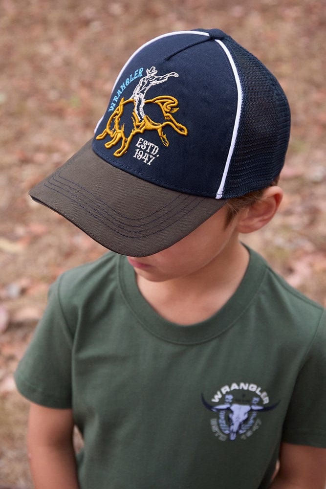 Load image into Gallery viewer, Wrangler Kids Robert Trucker Cap
