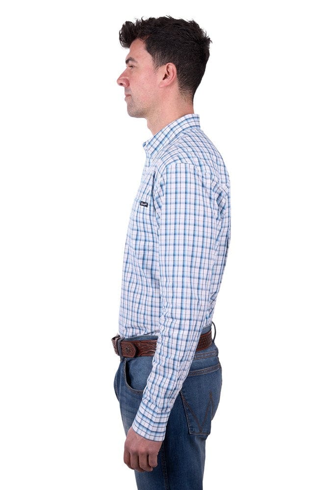 Load image into Gallery viewer, Wrangler Mens Owen Check Button Down Long Sleeve Shirt
