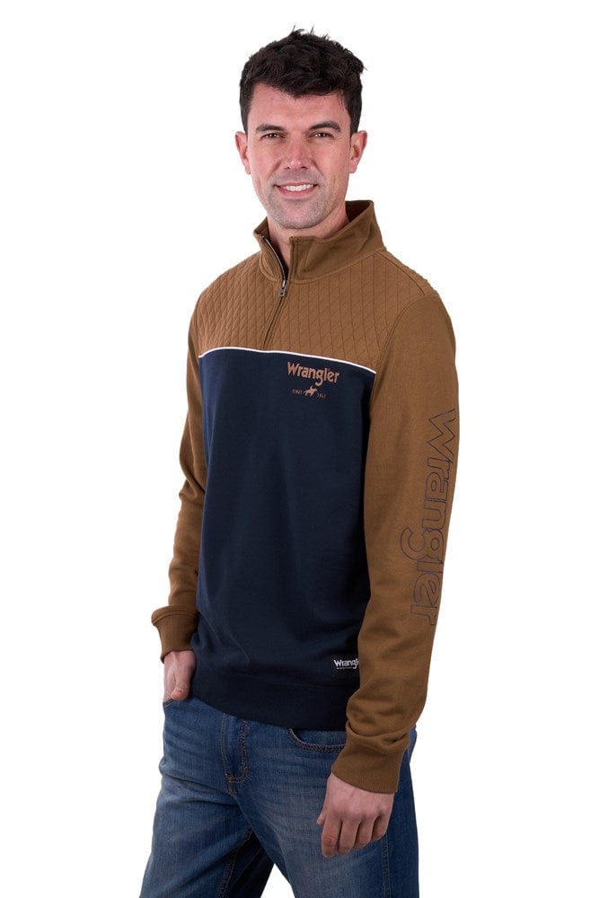 Load image into Gallery viewer, Wrangler Mens Men’s Tate 1/4 Zip Pullover
