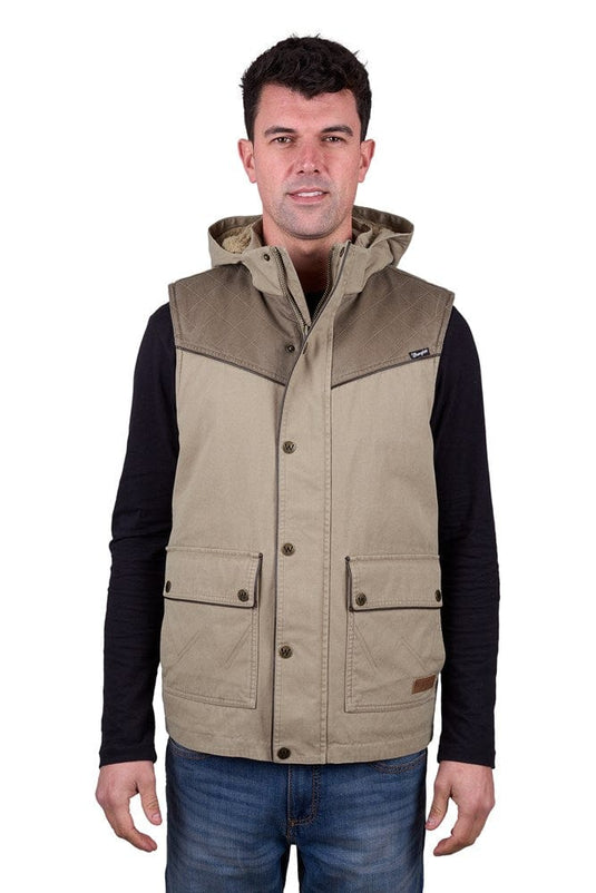 Wrangler Mens Cain Vest