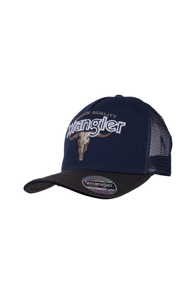 Load image into Gallery viewer, Wrangler Sam High Profile Trucker Cap
