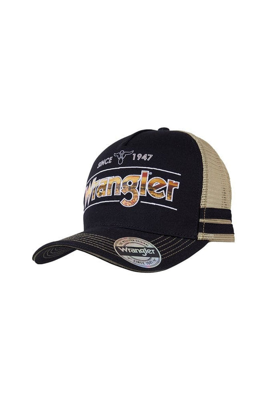 Wrangler Adam High Profile Trucker Cap