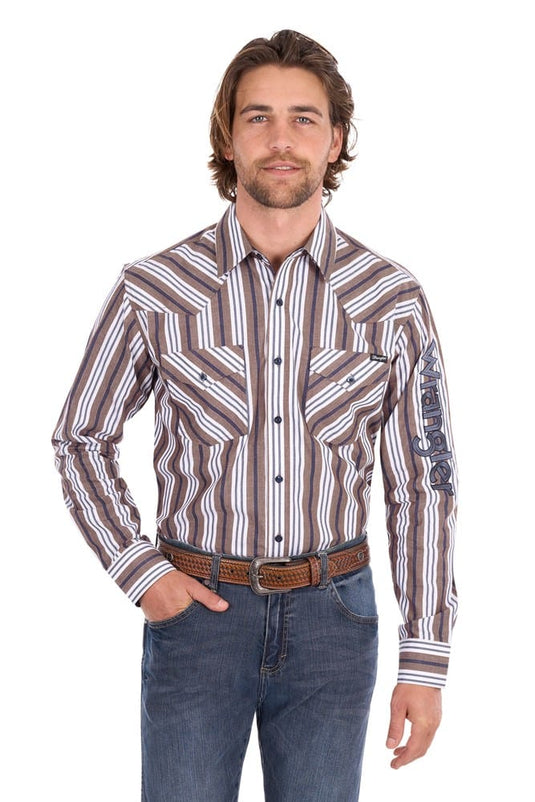 Wrangler Mens Eli Logo Shirt