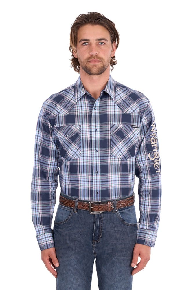 Load image into Gallery viewer, Wrangler Mens Mario Logo Shirt
