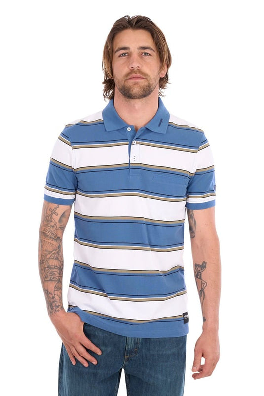 Wrangler Mens Mick Pocket Polo