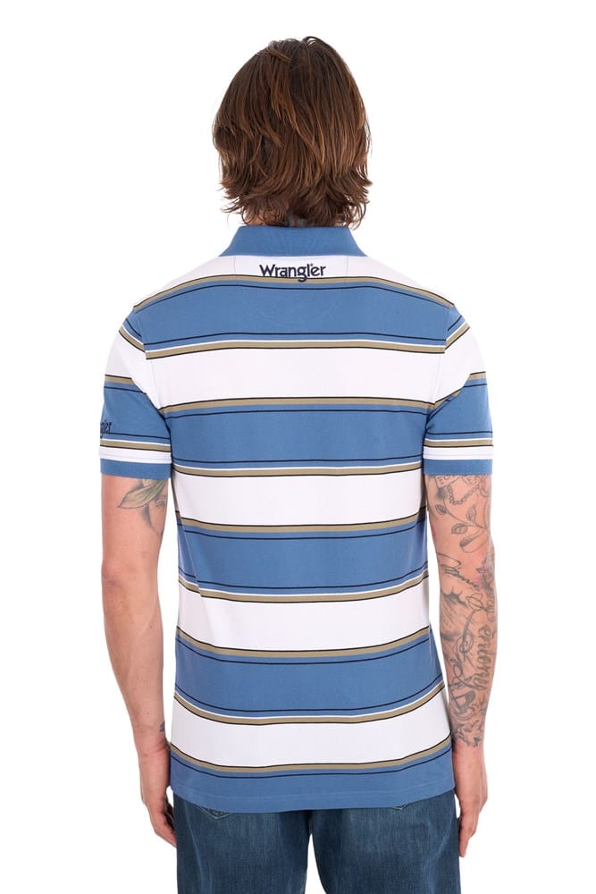 Load image into Gallery viewer, Wrangler Mens Mick Pocket Polo
