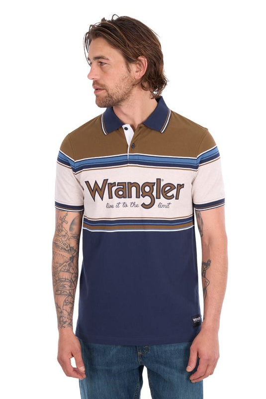 Wrangler Mens Daniel Polo