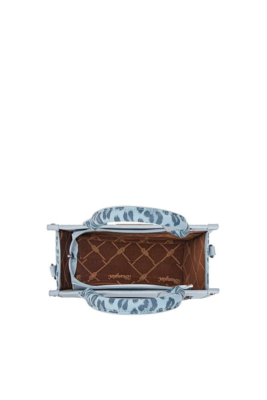 Wrangler Leopard Print Crossbody Bag - Blue