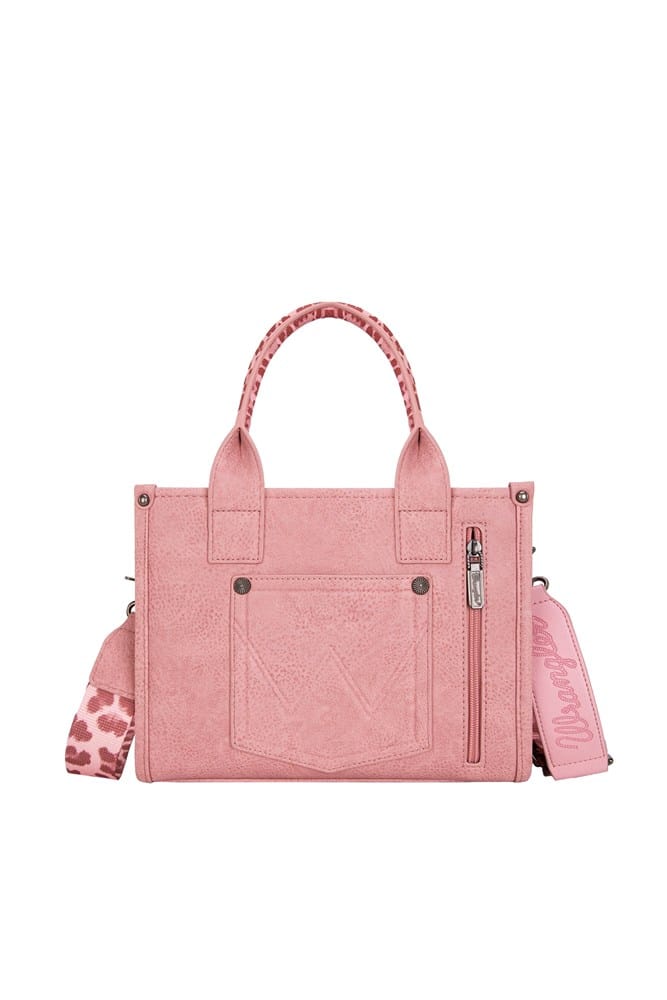 Load image into Gallery viewer, Wrangler Leopard Print Crossbody Bag - Pink

