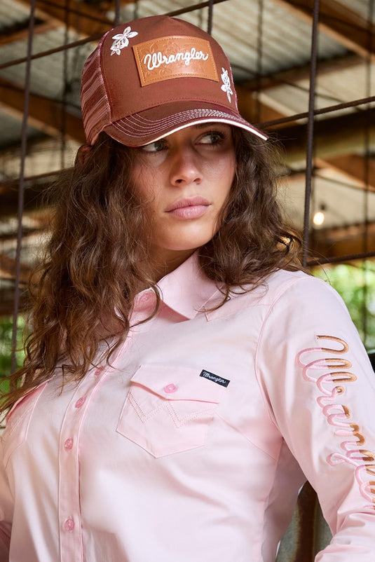 Wrangler Jenna Hp Ponytail Trucker Cap